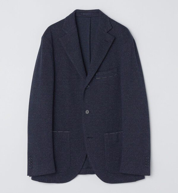 SHIPS「SHIPS: ピンヘッド ジャージー ジャケット」|テーラードジャケット|