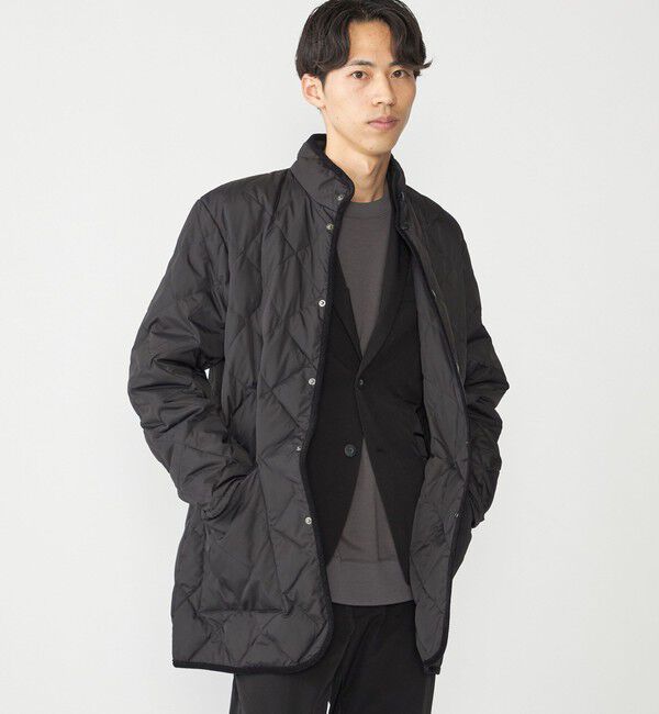 SHIPS「【WEB限定/SHIPS別注】TAION:〈手洗い可能〉ダウン キルティング スタンド ジャケット」|ダウン|
