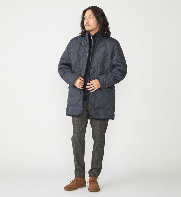 SHIPS「【WEB限定/SHIPS別注】TAION:〈手洗い可能〉ダウン キルティング スタンド ジャケット」|ダウン|