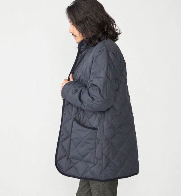 SHIPS「【WEB限定/SHIPS別注】TAION:〈手洗い可能〉ダウン キルティング スタンド ジャケット」|ダウン|