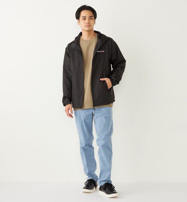 SHIPS Colors 「【SHIPS Colors別注】FIRST DOWN: 〈洗濯機可能〉ジップ フード ブルゾン」|ブルゾン・スタジャン|