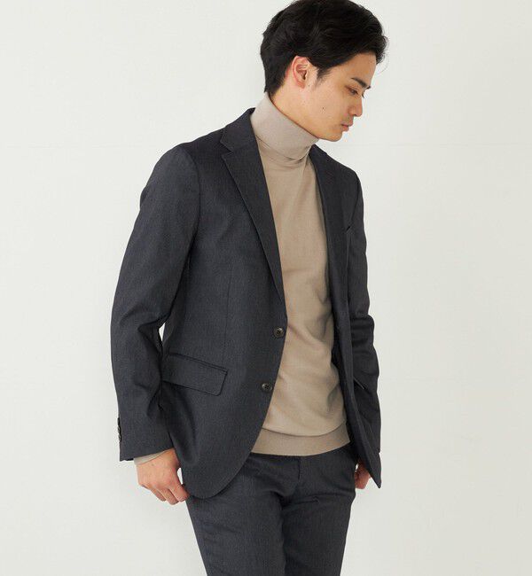 SHIPS Colors 「SHIPS Colors:〈洗濯機可能〉THERMO WALKER(R) ツイル ジャケット」|テーラードジャケット|