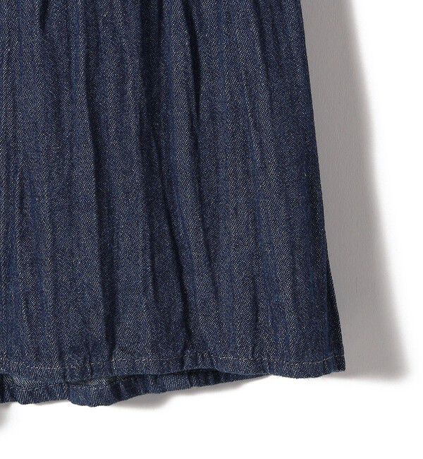 SHIPS for women「ROCKMOUNT:〈洗濯機可能〉デニム ティアード スカート」|スカート|