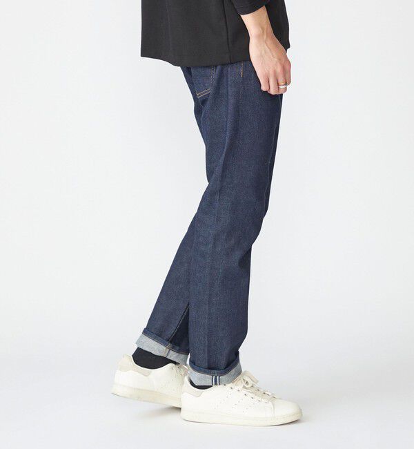 SHIPS「【WEB限定】SHIPS: MADE IN JAPAN セルビッチ スリムストレート デニム パンツ」|デニム|