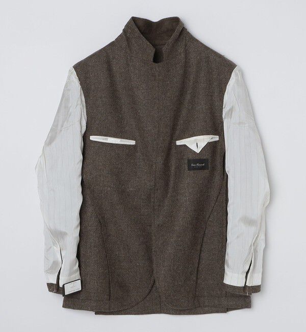 SHIPS「【 SHIPS別注】Errico Formicola: メランジ ウ―ル ジャケット」|テーラードジャケット|