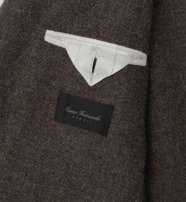 SHIPS「【 SHIPS別注】Errico Formicola: メランジ ウ―ル ジャケット」|テーラードジャケット|