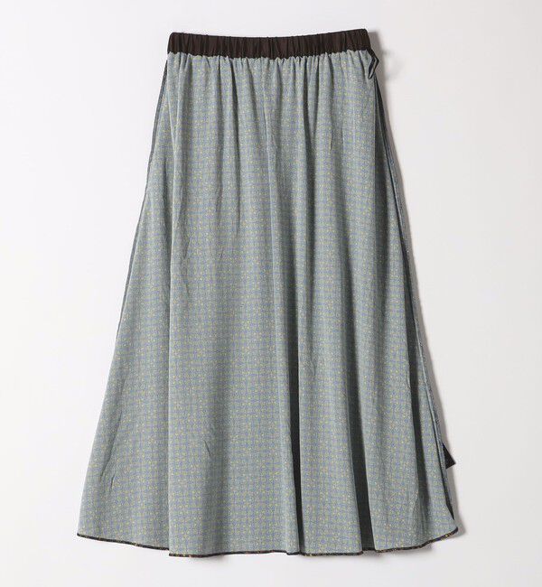 SHIPS any「SHIPS any:〈洗濯機可能〉ジオメトリック フレア ギャザー スカート」|スカート|