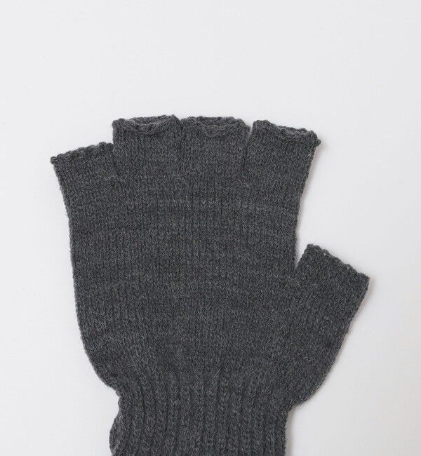 SHIPS「SHIPS: フィンガーレス ニット グローブ」|手袋|