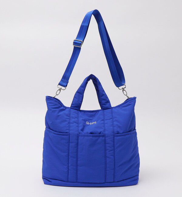 SHIPS「【WEB限定】SHIPS: 中綿 トート ショルダー バッグ」|ショルダー・メッセンジャー|