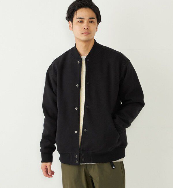 SHIPS Colors 「SHIPS Colors:THERMOLITE(R) ミックス スタジアム ブルゾン」|ブルゾン・スタジャン|