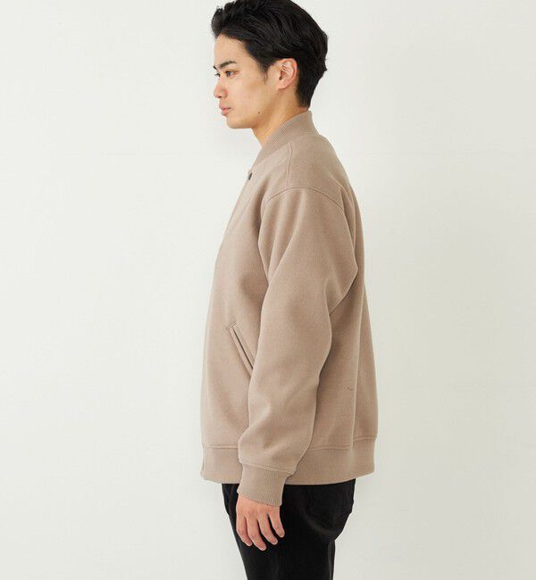 SHIPS Colors 「SHIPS Colors:THERMOLITE(R) ミックス スタジアム ブルゾン」|ブルゾン・スタジャン|