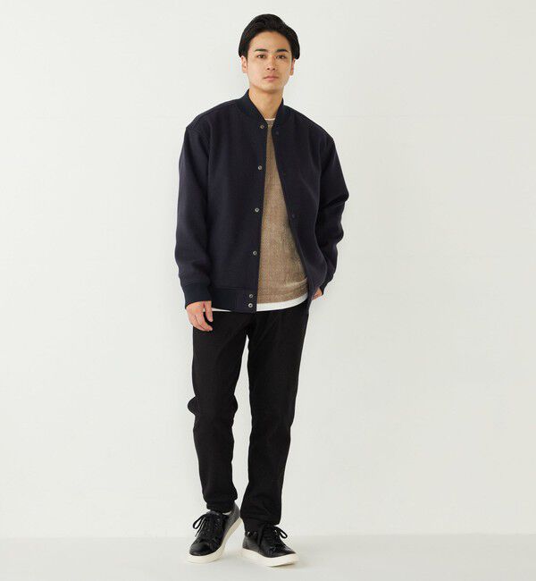 SHIPS Colors 「SHIPS Colors:THERMOLITE(R) ミックス スタジアム ブルゾン」|ブルゾン・スタジャン|