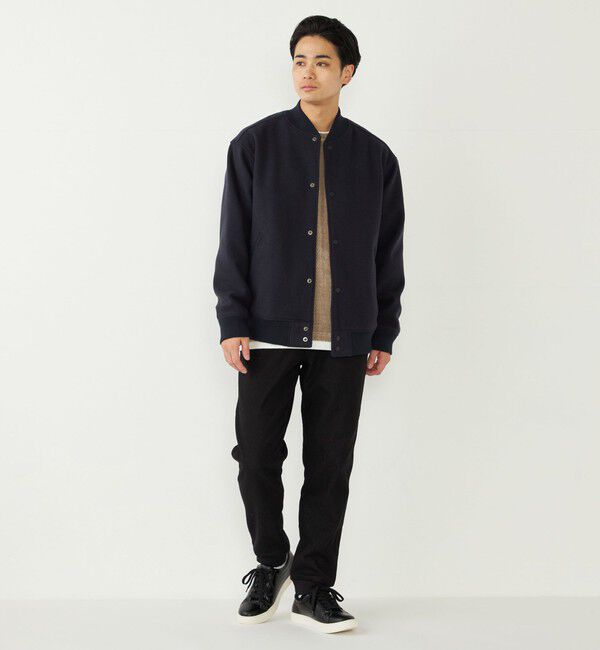 SHIPS Colors 「SHIPS Colors:THERMOLITE(R) ミックス スタジアム ブルゾン」|ブルゾン・スタジャン|