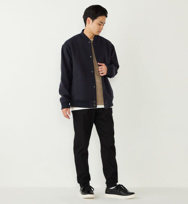 SHIPS Colors 「SHIPS Colors:THERMOLITE(R) ミックス スタジアム ブルゾン」|ブルゾン・スタジャン|