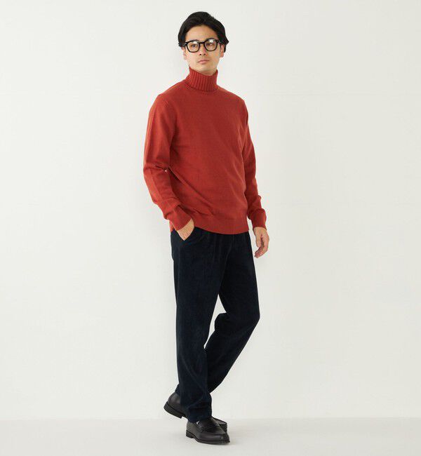 SHIPS Colors 「SHIPS Colors:〈洗濯機可能〉FIVE MIX YARN 7G タートルネック ニット」|ニット・セーター|