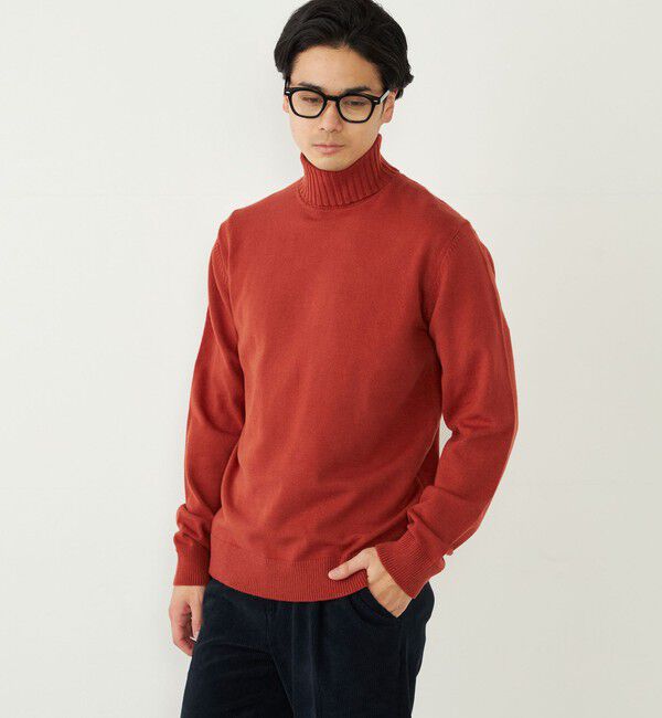 SHIPS Colors 「SHIPS Colors:〈洗濯機可能〉FIVE MIX YARN 7G タートルネック ニット」|ニット・セーター|