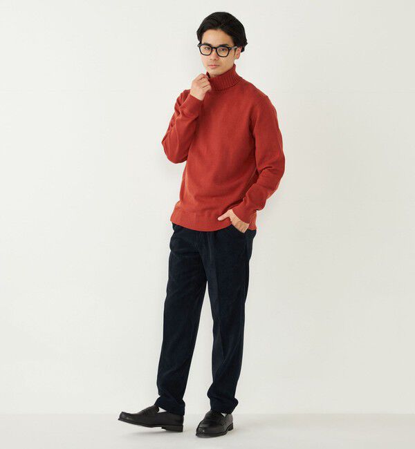 SHIPS Colors 「SHIPS Colors:〈洗濯機可能〉FIVE MIX YARN 7G タートルネック ニット」|ニット・セーター|