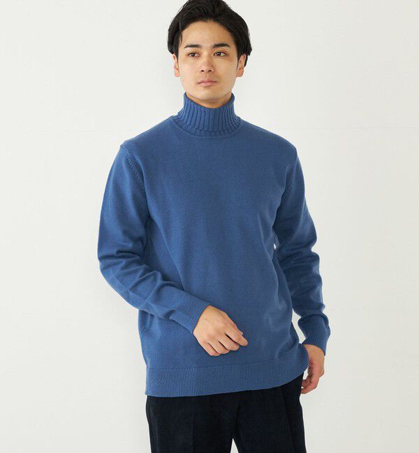 SHIPS Colors 「SHIPS Colors:〈洗濯機可能〉FIVE MIX YARN 7G タートルネック ニット」|ニット・セーター|