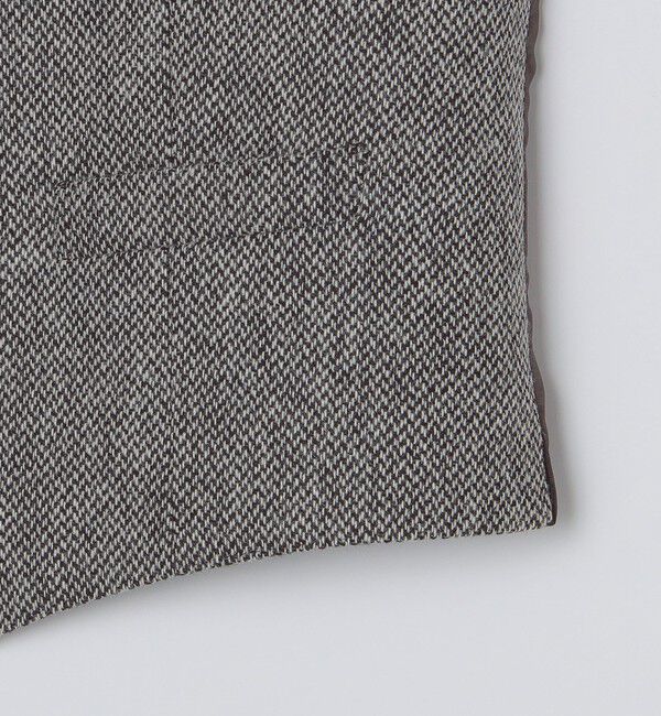 SHIPS「【SHIPS別注】CARUSO: ヘリンボーン ツイード ラペルドベスト」|ベスト・ジレ|