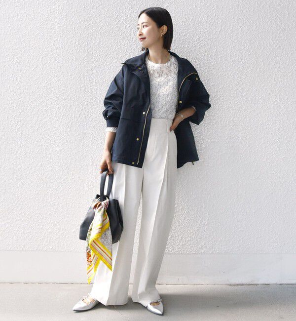 SHIPS for women「〈洗濯機可能〉LIMONTA EAST 中綿 ベスト付き ナイロン ブルゾン」|ブルゾン・スタジャン|