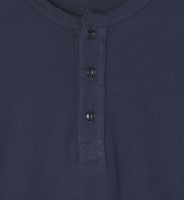 SHIPS「GROWN&SEWN: HENLEY LONG SLEEVE TEE」|Tシャツ・カットソー|