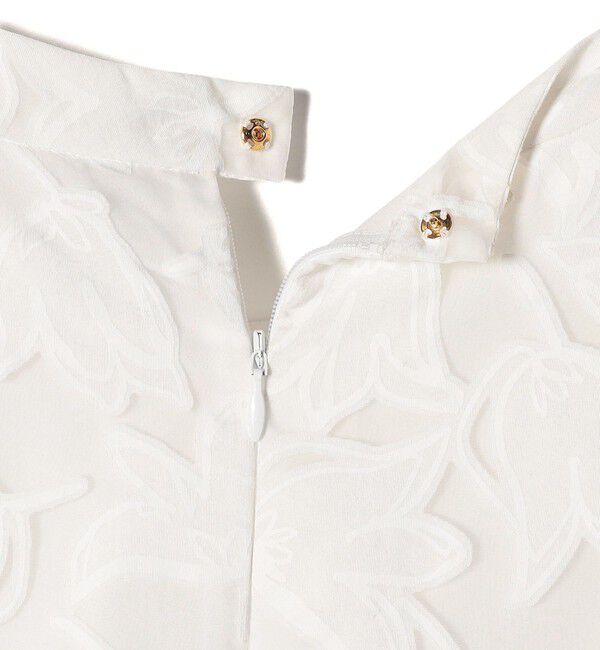 SHIPS for women「〈手洗い可能〉IPEKER オパール加工 ウエスト 切替え ブラウス」|シャツ・ブラウス|