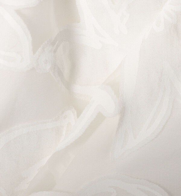 SHIPS for women「〈手洗い可能〉IPEKER オパール加工 ウエスト 切替え ブラウス」|シャツ・ブラウス|