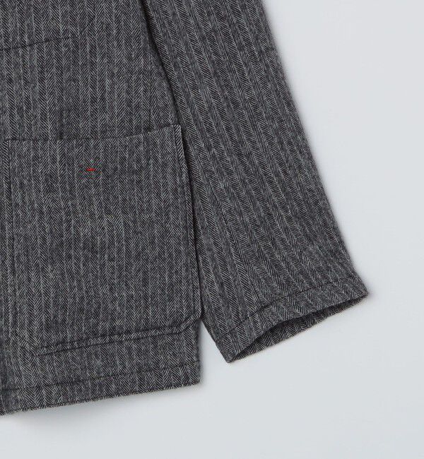 SHIPS「BATEAUX DE SHIPS: ウール ライト フィッシュマウス ジャケット」|テーラードジャケット|