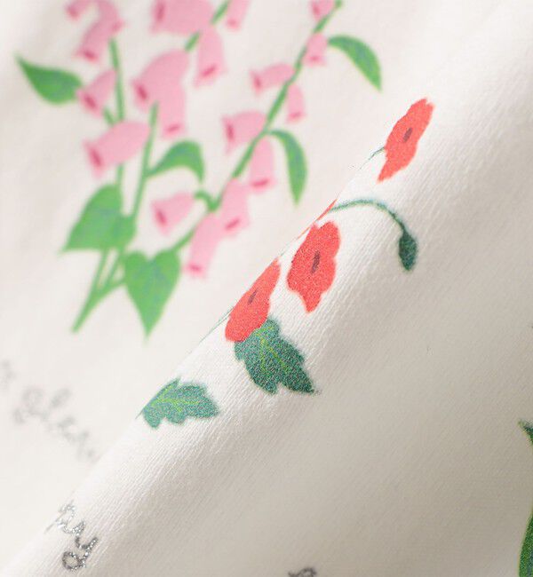 SHIPS KIDS「SHIPS KIDS:140～150cm / フラワー ブック 長袖 TEE」|Tシャツ・カットソー|