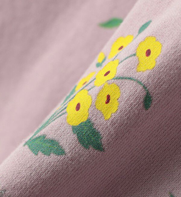 SHIPS KIDS「SHIPS KIDS:140～150cm / フラワー ブック 長袖 TEE」|Tシャツ・カットソー|