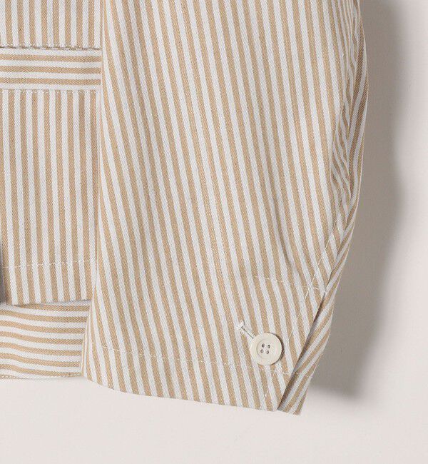 SHIPS any「SHIPS any:〈洗濯機可能〉ヒッコリー ショート テーラード ジャケット」|テーラードジャケット|