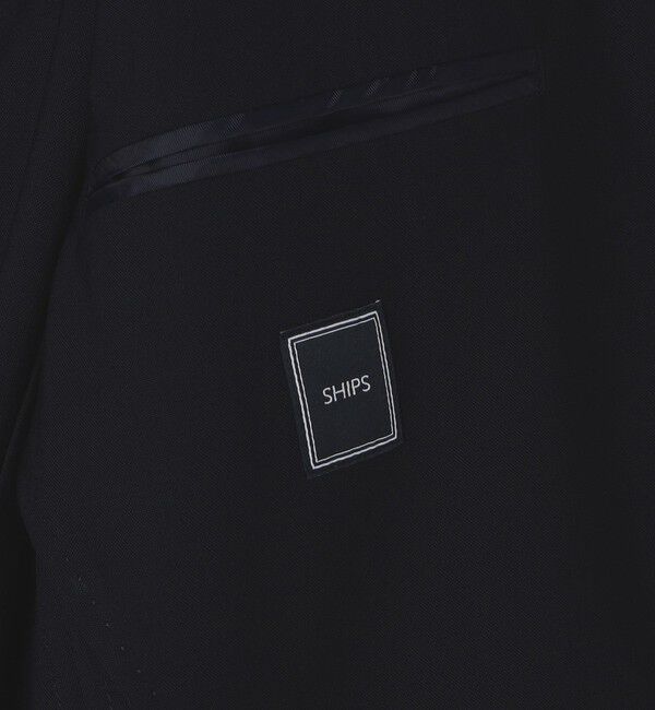 SHIPS「SHIPS:〈セットアップ対応〉ウォッシャブル セットアップ トロピカルウールジャケット」|テーラードジャケット|