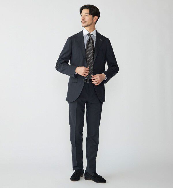 SHIPS「SHIPS:〈セットアップ対応〉ウォッシャブル セットアップ トロピカルウールジャケット」|テーラードジャケット|