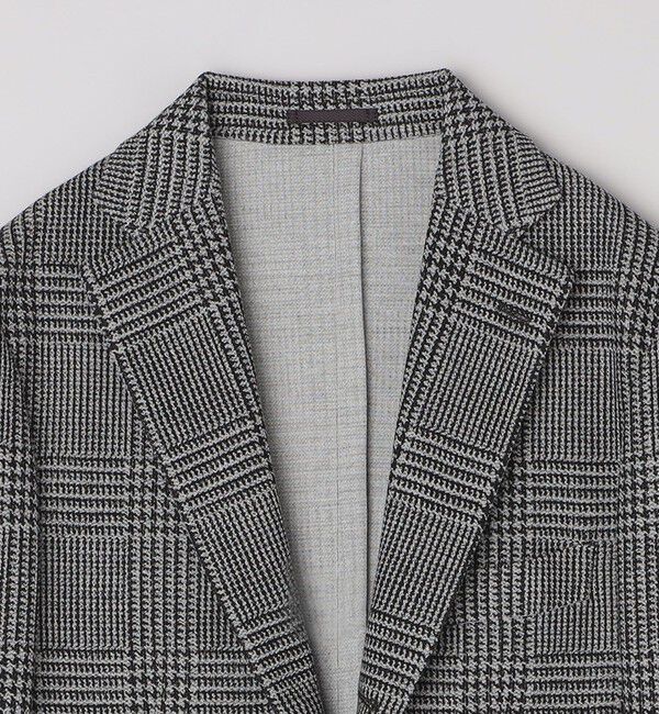 SHIPS「SHIPS: LANIFICIO ROMA プリント ジャージー ジャケット」|テーラードジャケット|