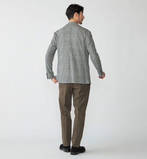 SHIPS「SHIPS: LANIFICIO ROMA プリント ジャージー ジャケット」|テーラードジャケット|