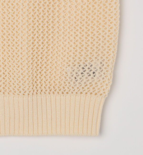 SHIPS「SHIPS:〈手洗い可能〉メッシュ ニット ベスト」|ベスト・ジレ|