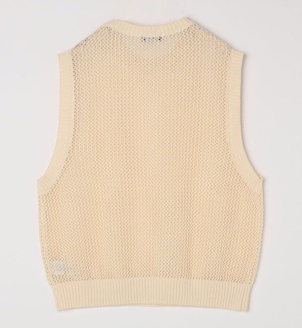 SHIPS「SHIPS:〈手洗い可能〉メッシュ ニット ベスト」|ベスト・ジレ|