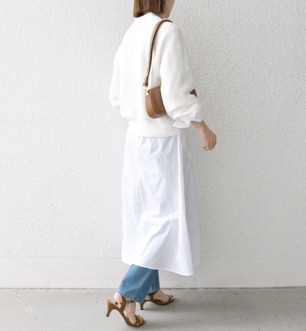 SHIPS any「SHIPS any:〈洗濯機可能〉タイプライター スタンドカラー シャツ ワンピース」|ワンピース|