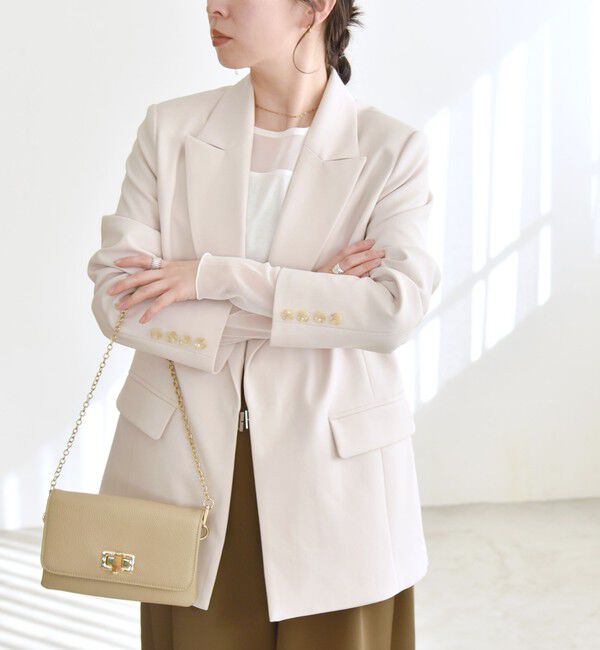 quaranciel「quaranciel: ボクシー テーラード ジャケット（セットアップ対応）」|テーラードジャケット|