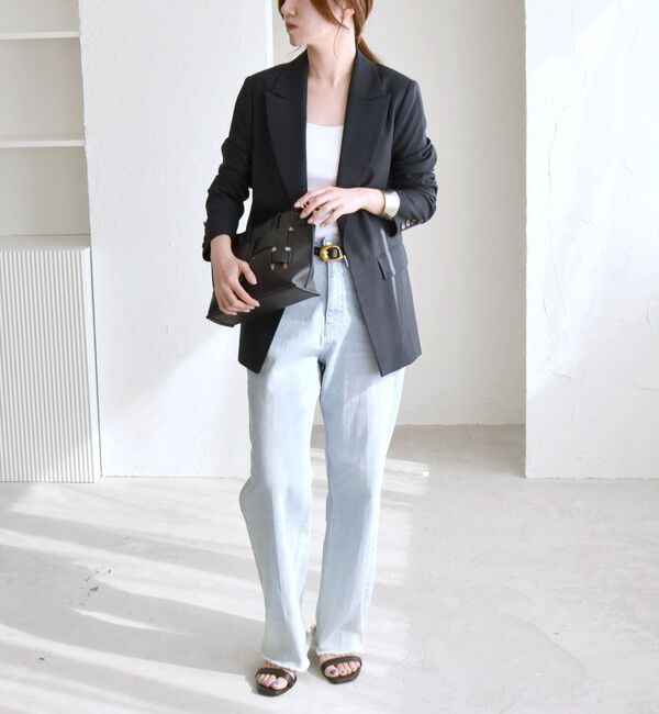 quaranciel「quaranciel: ボクシー テーラード ジャケット（セットアップ対応）」|テーラードジャケット|