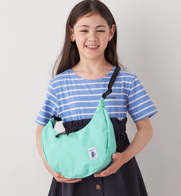 SHIPS any「【SHIPS any別注】COBMASTER: バナナ ショルダー 2WAY バッグ<KIDS>」|ショルダー・メッセンジャー|ライトグリーン