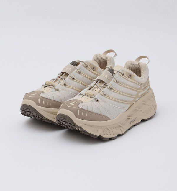 SHIPS「HOKA: U STINSON EVO OG」|スニーカー|ベージュ