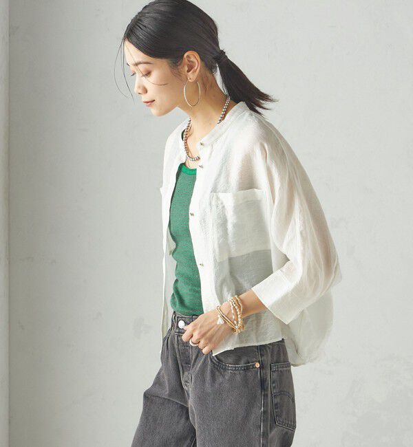 SHIPS for women「【SHIPS別注】〈洗濯機可能〉miller:タンクトップ」|タンクトップ|