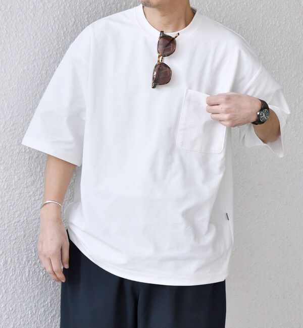 SHIPS any「SHIPS any: SOLOTEX(R) バックピケ リラックス ポケット Tシャツ◇」|Tシャツ・カットソー|