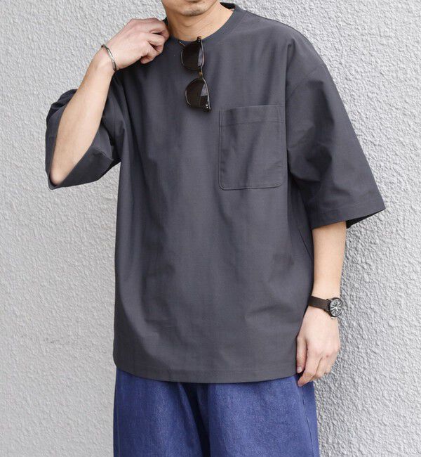 SHIPS any「SHIPS any: SOLOTEX(R) バックピケ リラックス ポケット Tシャツ◇」|Tシャツ・カットソー|