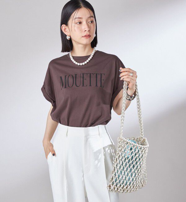 SHIPS for women「〈洗濯機可能〉プラチナ ヴェール TEE」|Tシャツ・カットソー|