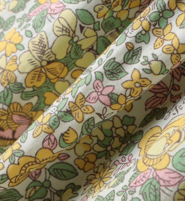 SHIPS Colors 「SHIPS Colors:90～140cm / 〈洗濯機可能〉フラワー タック キュロット」|キュロット|