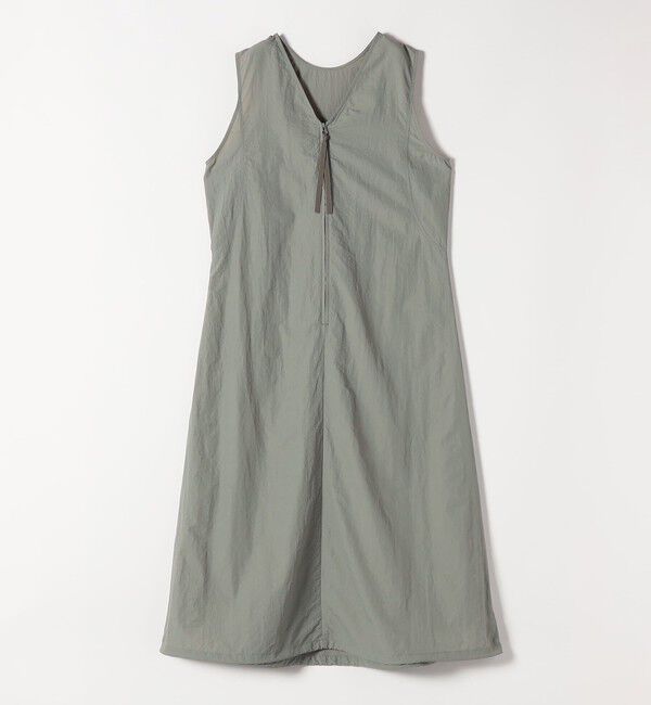 SHIPS any「GRAND CANYON:〈洗濯機可能〉ドロスト ジップ ノースリーブ ワンピース」|ワンピース|