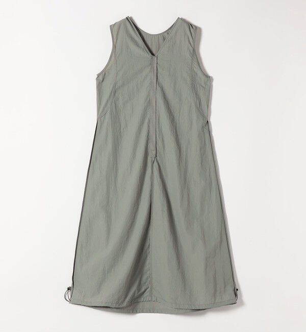 SHIPS any「GRAND CANYON:〈洗濯機可能〉ドロスト ジップ ノースリーブ ワンピース」|ワンピース|