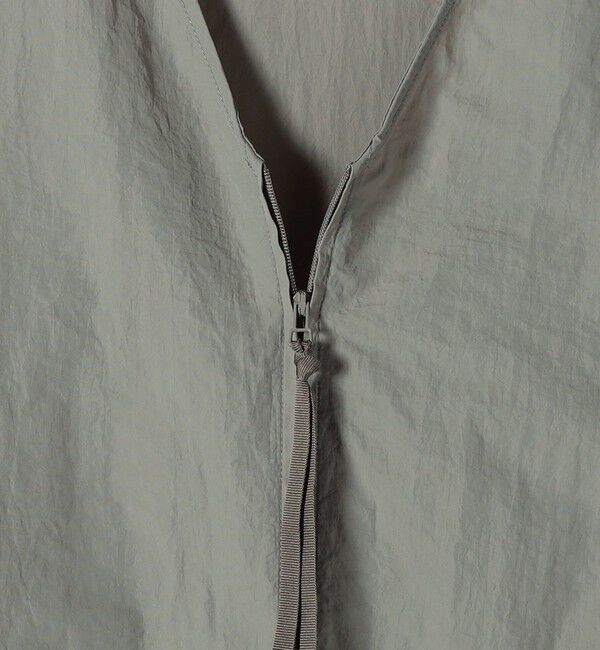 SHIPS any「GRAND CANYON:〈洗濯機可能〉ドロスト ジップ ノースリーブ ワンピース」|ワンピース|